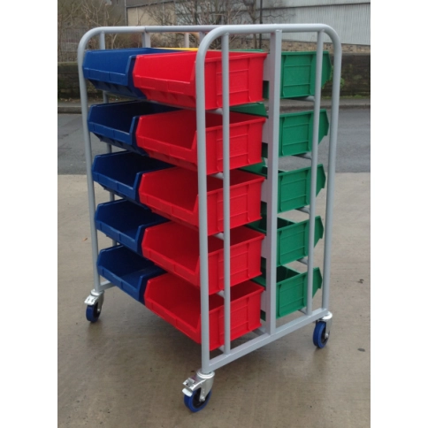 SPS03:  Double Sided Small Parts Picking Trolley