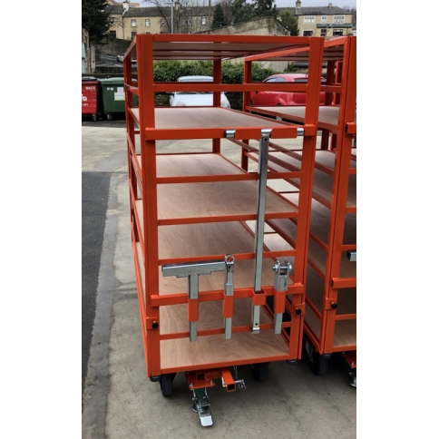 LTT07 - Twin Turntable Logistics Trolley, Forward and Reverse