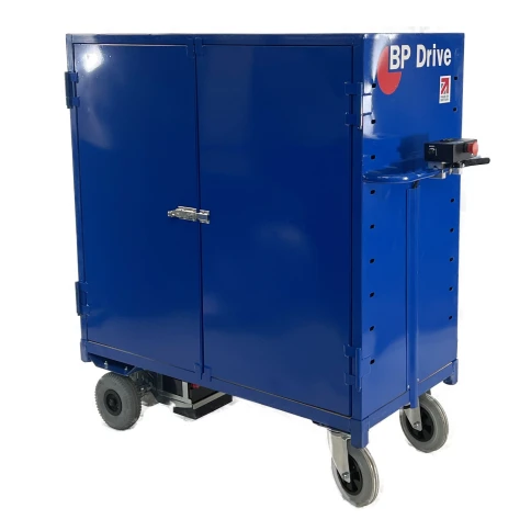 BPD04 - BP DRIVE STANDARD, ELECTRIC POWERED FULLY ENCLOSED SECURE TROLLEY