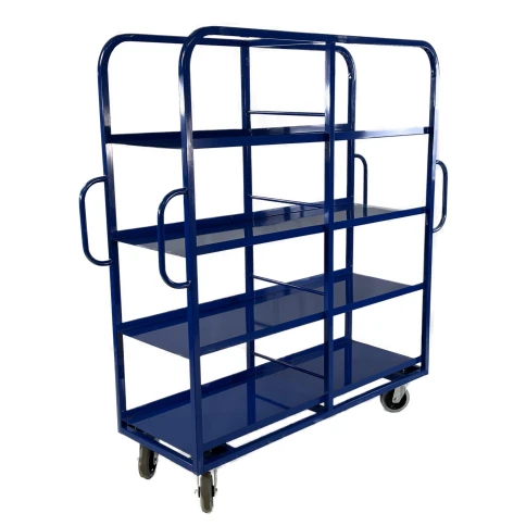 OPT114 - Narrow Aisle 8 Tote Picking trolley