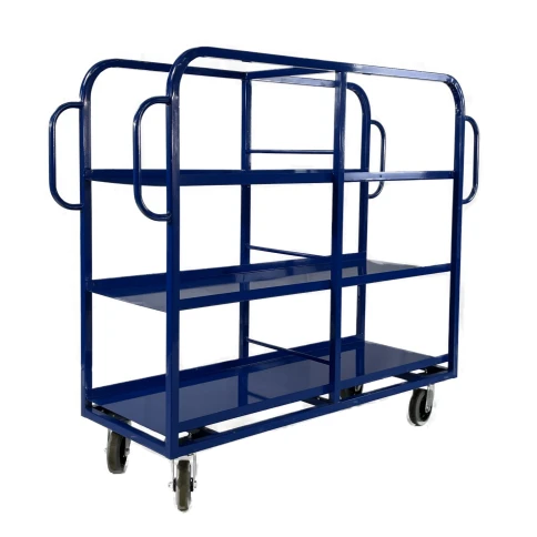 OPT115 - Narrow Aisle 6 Tote Picking Trolley