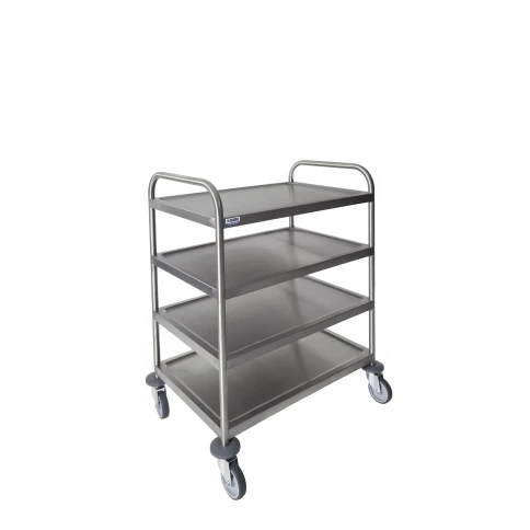 SS-TRT41 4 Tier Stainless Steel Medium Trolley