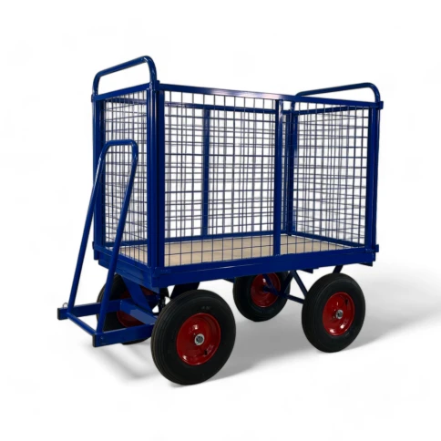 BTT2/M - Turntable Truck 1220 x 700 mm, with Mesh Sides