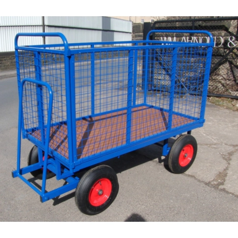 BTT1/M - Turntable Truck 1500 x 700 mm, with Mesh Sides