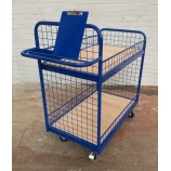 OPT102/MS - Order Picking Trolley with Mesh Sides and Ends