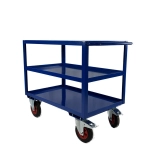 TTC2/SL - Table Top Cart, 1000 x 600 mm, Steel Shelves with Lip
