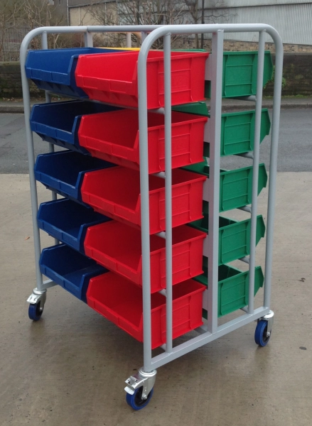 SPS03:  Double Sided Small Parts Picking Trolley