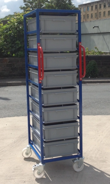 EC02 - Euro Container Trolley 1685 mm High
