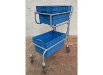 OPT108 - Twin Container Picking Trolley