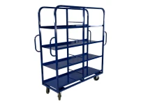 OPT114 - Narrow Aisle 8 Tote Picking trolley