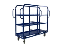 OPT115 - Narrow Aisle 6 Tote Picking Trolley