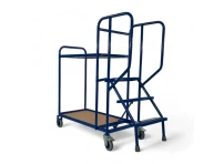 SOPT01 - Stepped Picking Trolley 3 Step, 2 Tier