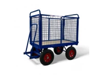 BTT2/M - Turntable Truck 1220 x 700 mm, with Mesh Sides