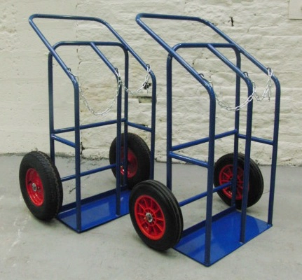 IGT03 - Double Cylinder Trolley, 2 Wheels